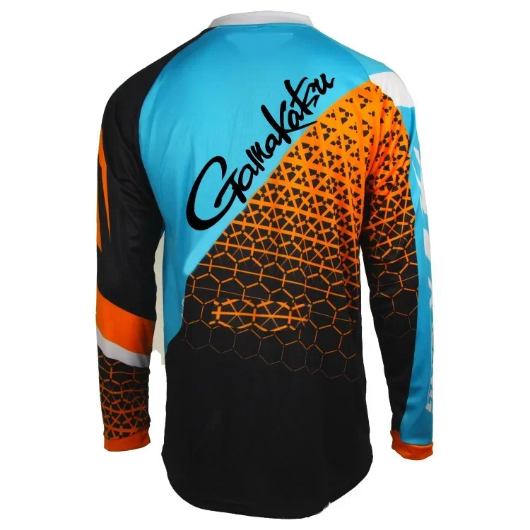 Novedad de verano, camisa de pesca de manga larga, ropa de pesca de secado rápido, ropa de pesca con protección solar Anti-UV - imagen 4