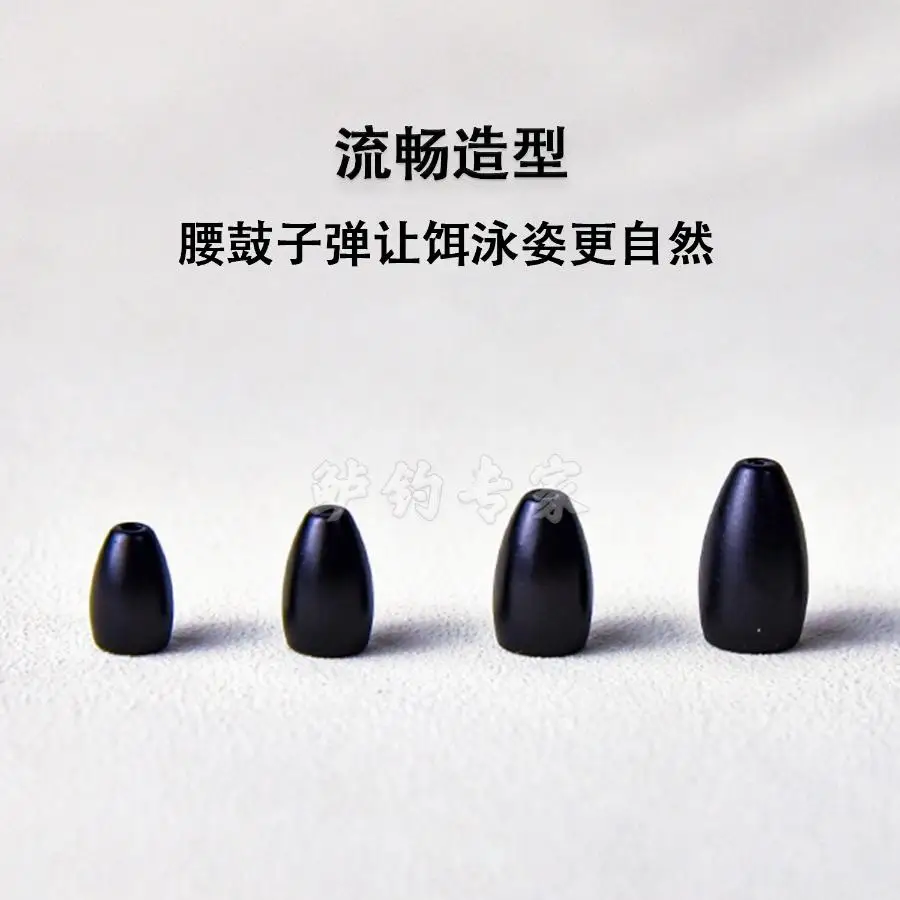 Señuelo experto de pesca de perca, bala de plomo, grupo de pesca de Texas, tubo hueco que no daña la línea, fondo anticolgante de fundición lejana - imagen 3