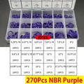 270Pcs  NBR Purple