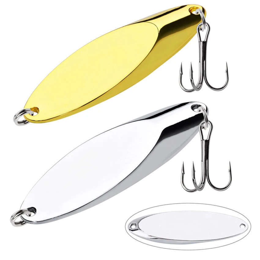 Cucharas giratorias para trucha – Lentejuelas metálicas 7g-28g