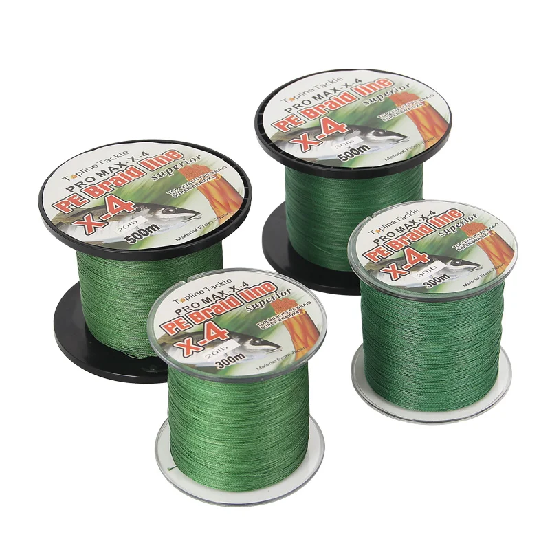 ORJD-sedal de pesca trenzado, hilo de pesca de 4 hebras, multifilamento japonés, 300M, 100M - imagen 3
