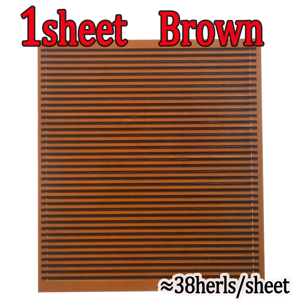 1 sheet Brown