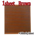 1 sheet Brown