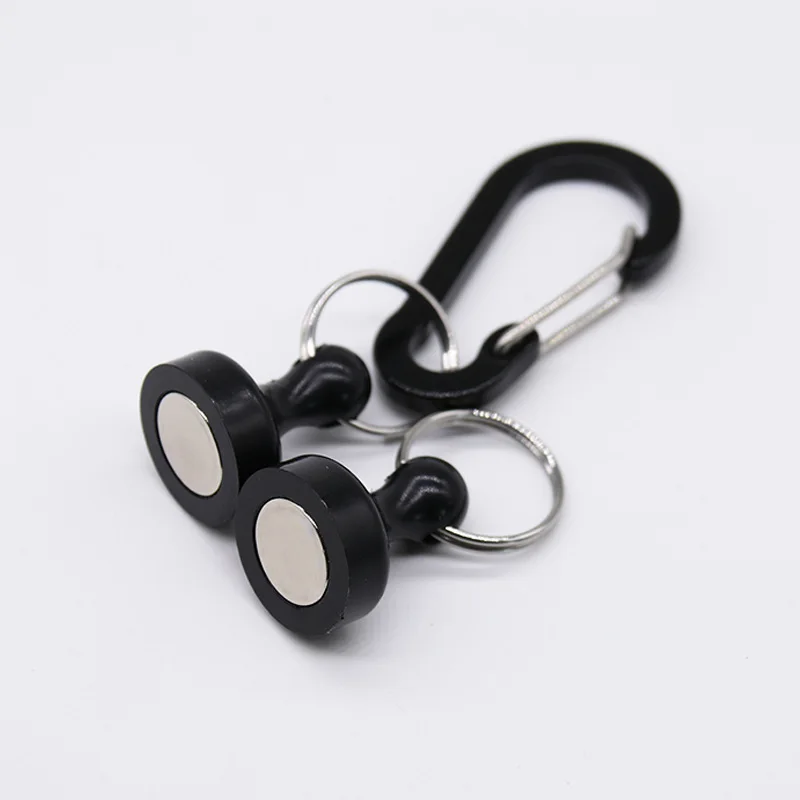 Hebilla magnética de pesca, soporte colgante, Clip de cordón, red magnética de pesca con mosca para senderismo, viajes al aire libre, herramientas deportivas de pesca - imagen 4