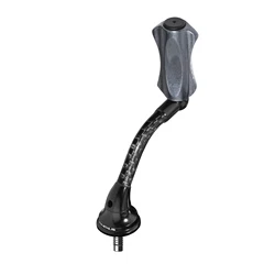 Gomexus-mango de carbono único de 35mm, perilla de aluminio de 18mm para Shimano Stradic FL Stella Vanford Vanquish Exsence Ultegra Light Game