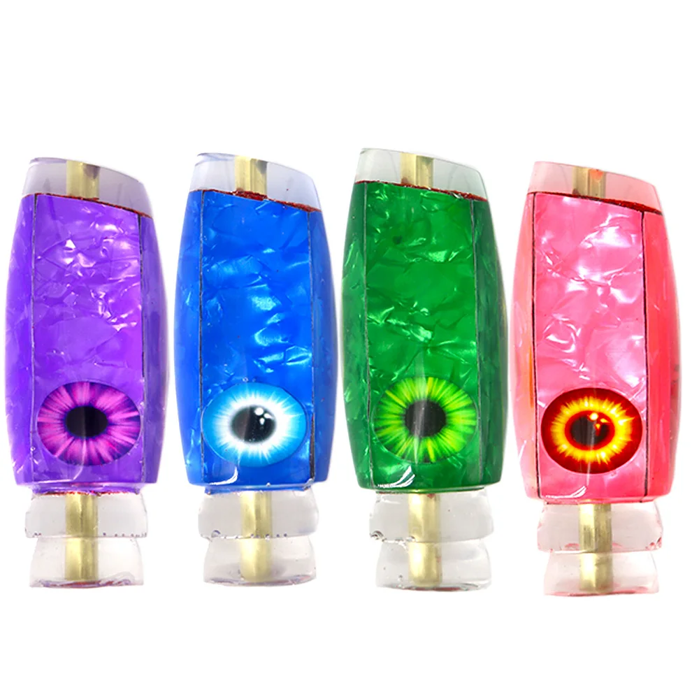 GOWAVE 225cm 9,6 cm DIY cabeza de resina señuelo de pez submarino Deepsea en alta mar Trolling gran juego cebo de pesca Wahoo Marlin Mahi GT atún - imagen 5