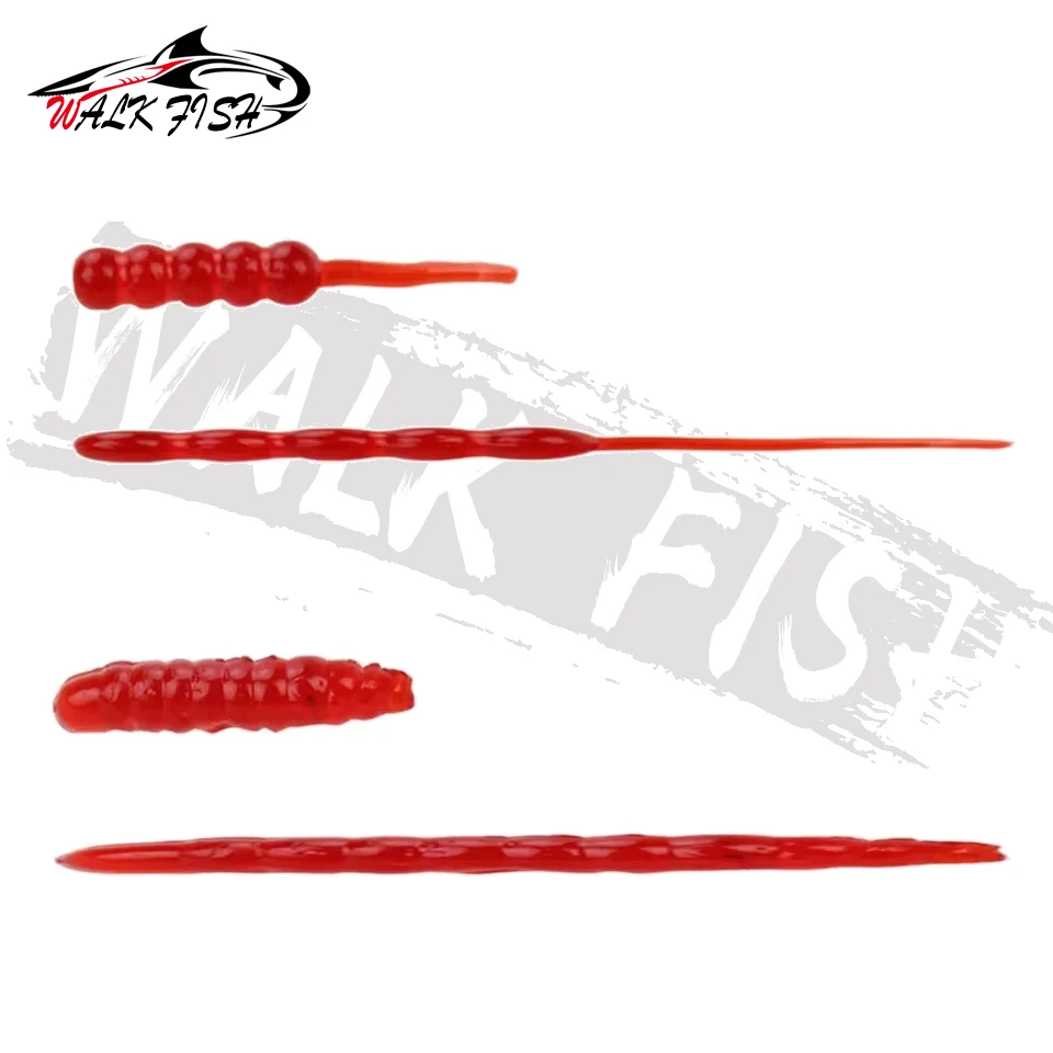 Walk Fish Lombriz de vinilo realista con olor a pescado - imagen 5
