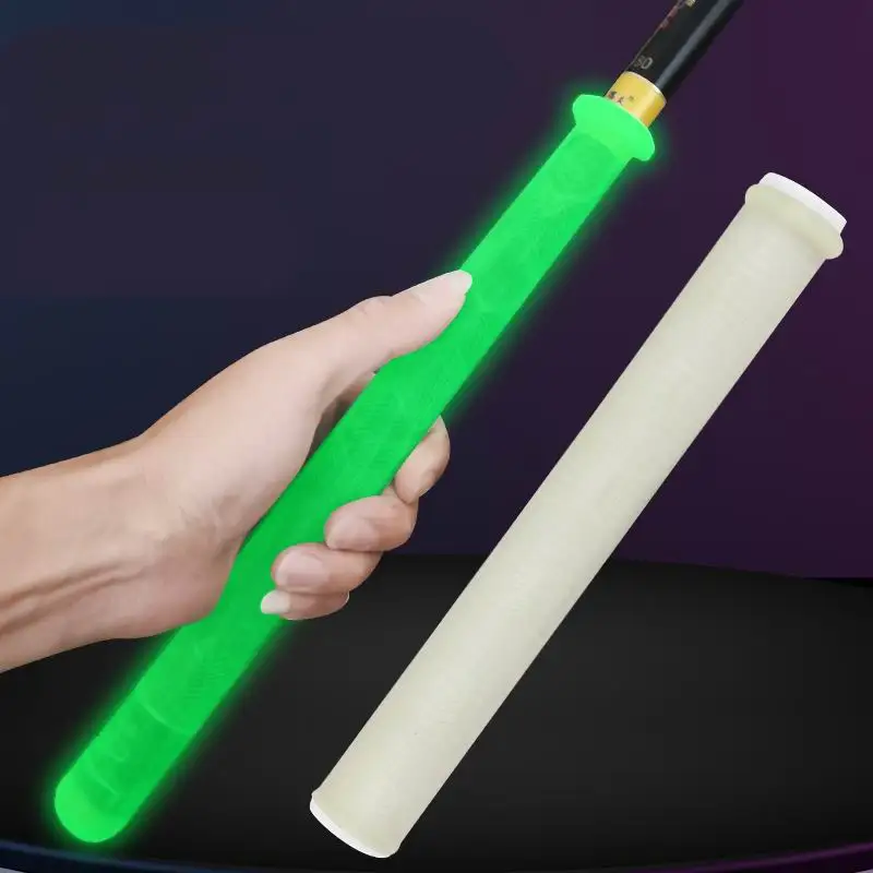 GR13 13-37mm agarre para caña de pescar cubierta de mango de silicona banda para el sudor 28cm - 30cm de largo aislamiento luminoso fijación rápida RS00 GR00