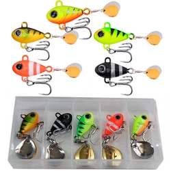 Bionic VIB Cucharas Metalicas - Spinner Brillantes para pesca