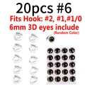 20pcs size 6