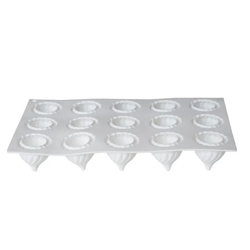 Molde de silicona para mousse de cebolla, chocolate y velas - imagen 2