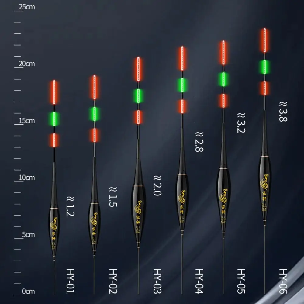 Flotador de pesca electrónico con indicador, 2 luces, tubo de deriva antideslizante, flotadores de pesca en roca, boya de cola larga, boya para pesca nocturna - imagen 5