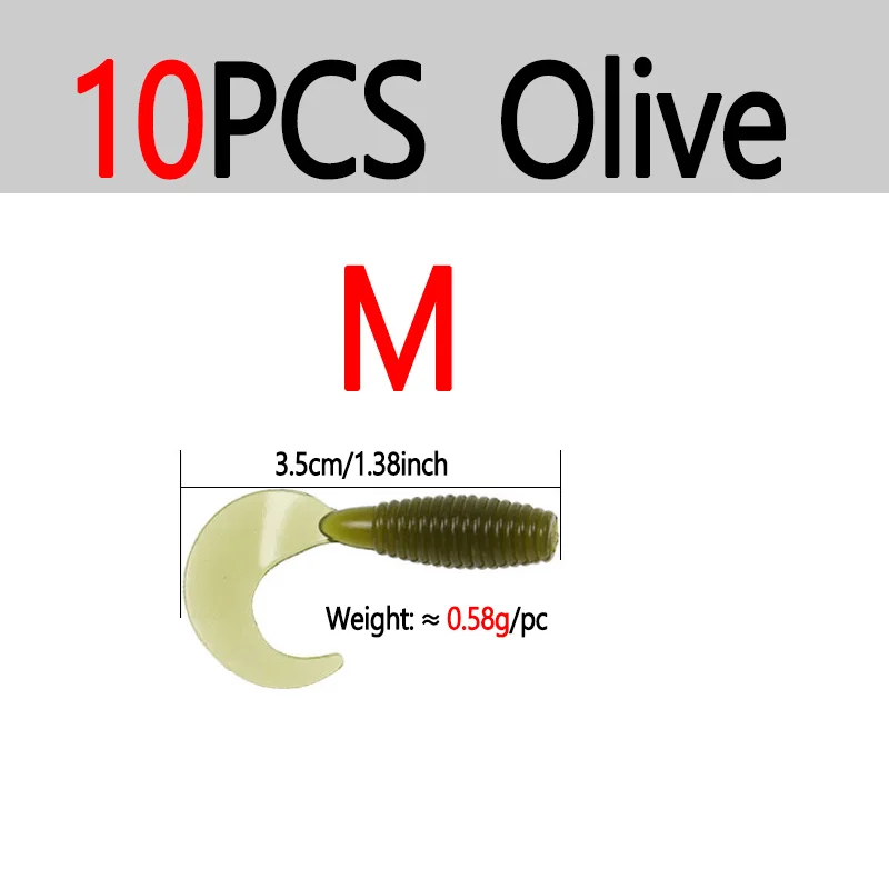 10pcs Olive M