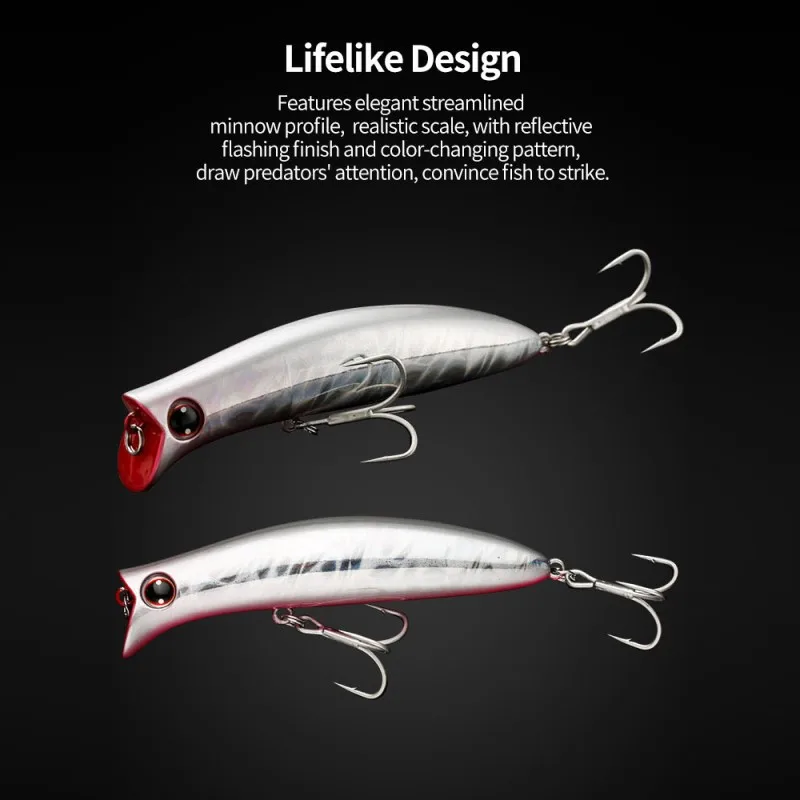 Señuelo Minnow Komomo II 13g/16g hundido flotante balanceo lubina pesca en agua salada Minnow popper cebo Artificial Ima Komomo señuelos - imagen 3