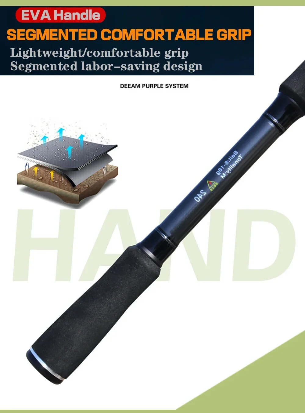 Eva Many Coltoso agarre con un diseño liviano para una agarre sin costuras que ahorra mano de obra