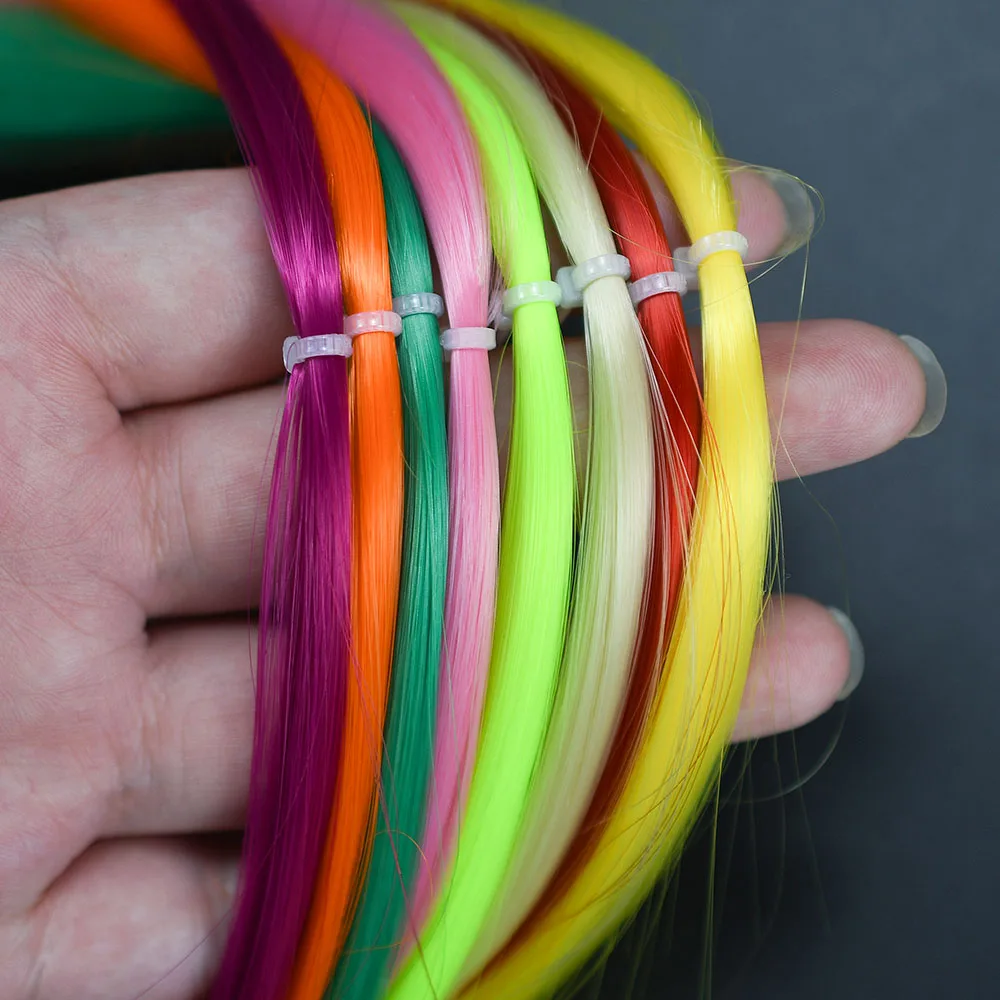 MNFT Flashabou Oropel Plano – Fibras brillantes para atar moscas - imagen 5