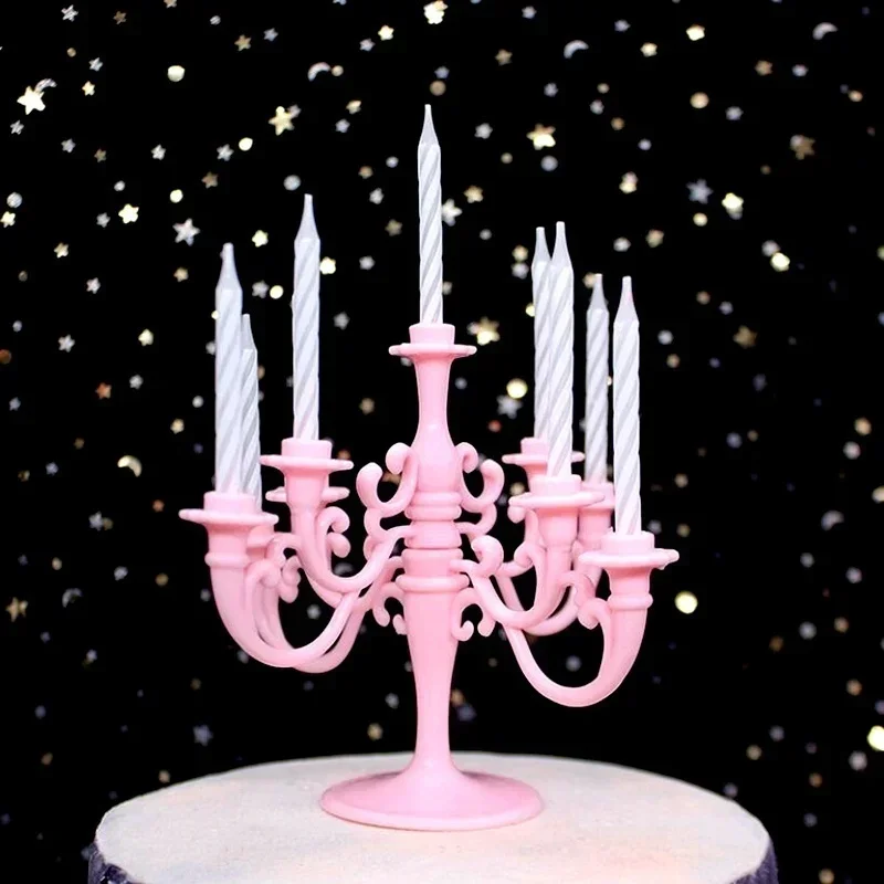 Soporte de Velas Decorativo Topper para Fiesta de Cumpleaños