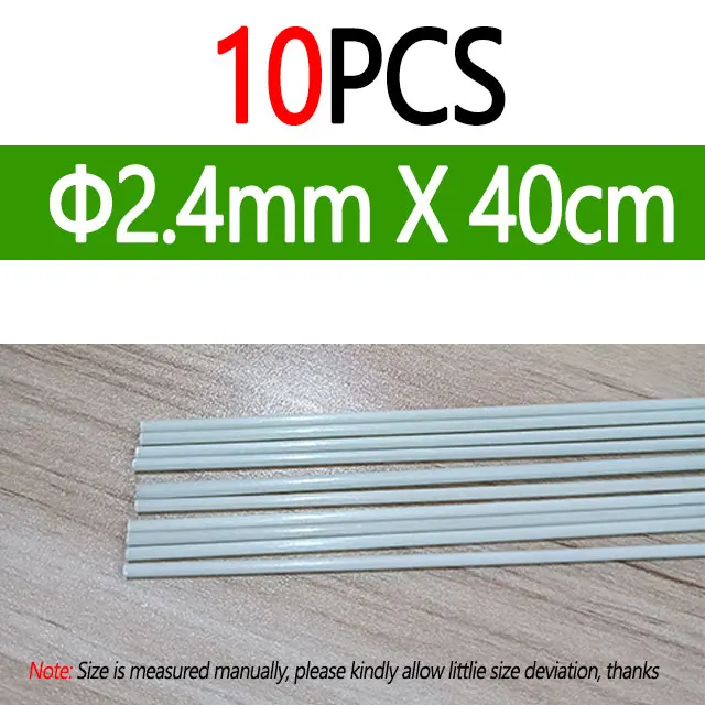 2.4mm X 40cm 10pcs