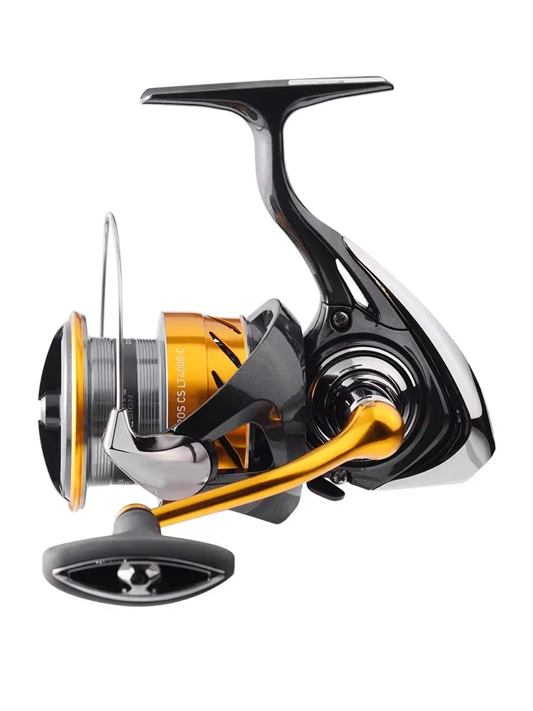 Carrete de pesca giratorio DAIWA REVROS LT, carrete de Baitcasting, arrastre 5 + 1BB, 5-12KG, baja relación de engranaje, ruedas de agua salada - imagen 3