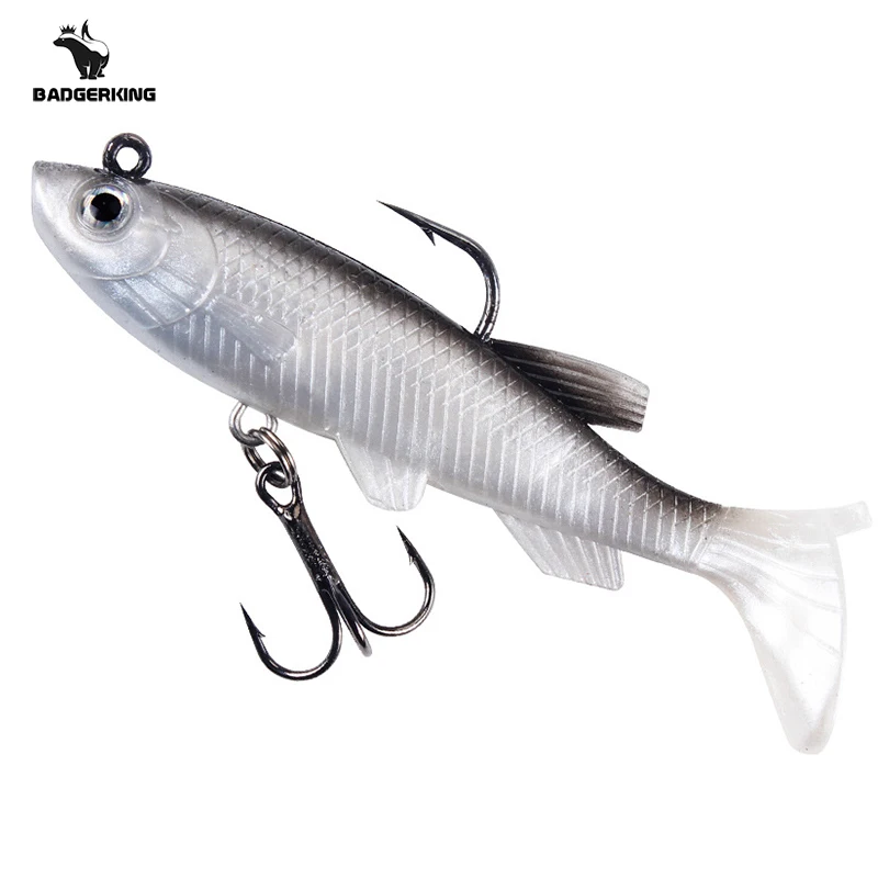 Señuelo Rockfish Soft Swimbait para lubina y Rockfish, pesca en la playa, deporte al aire libre, Fakebait para pesca con caña y curricán