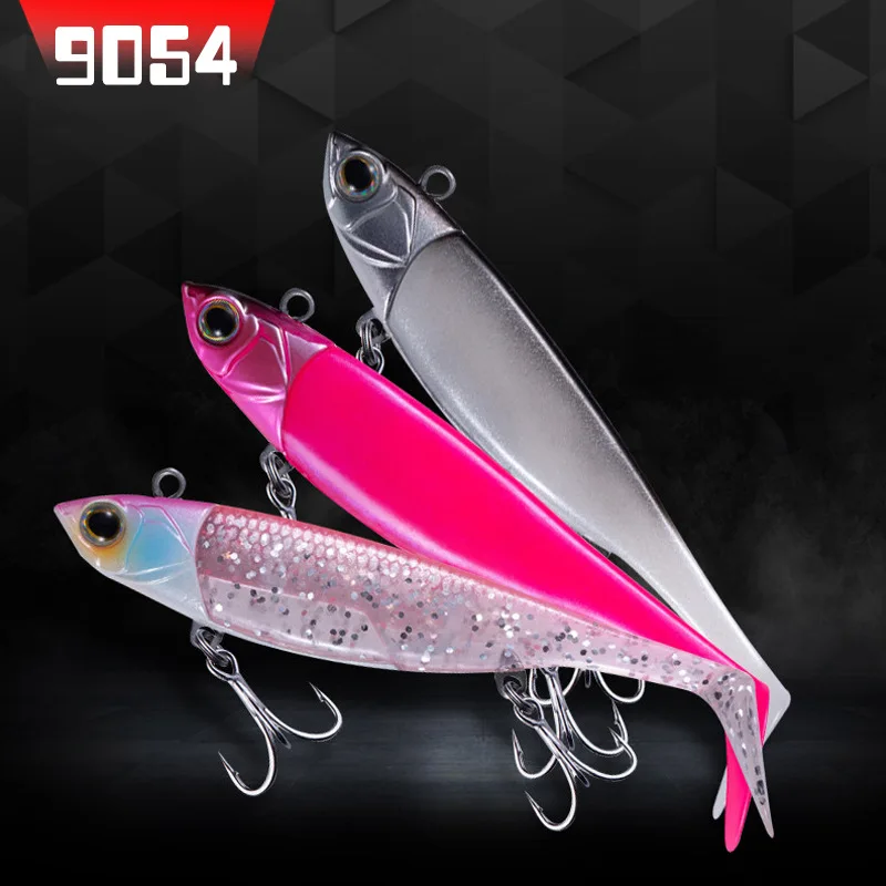 95mm/22,4g 110mm/38g Pesca Leurre Souple accesorios de silicona Artificial señuelo suave Jig cebo Pesca Accesorios Mar aparejos - imagen 2