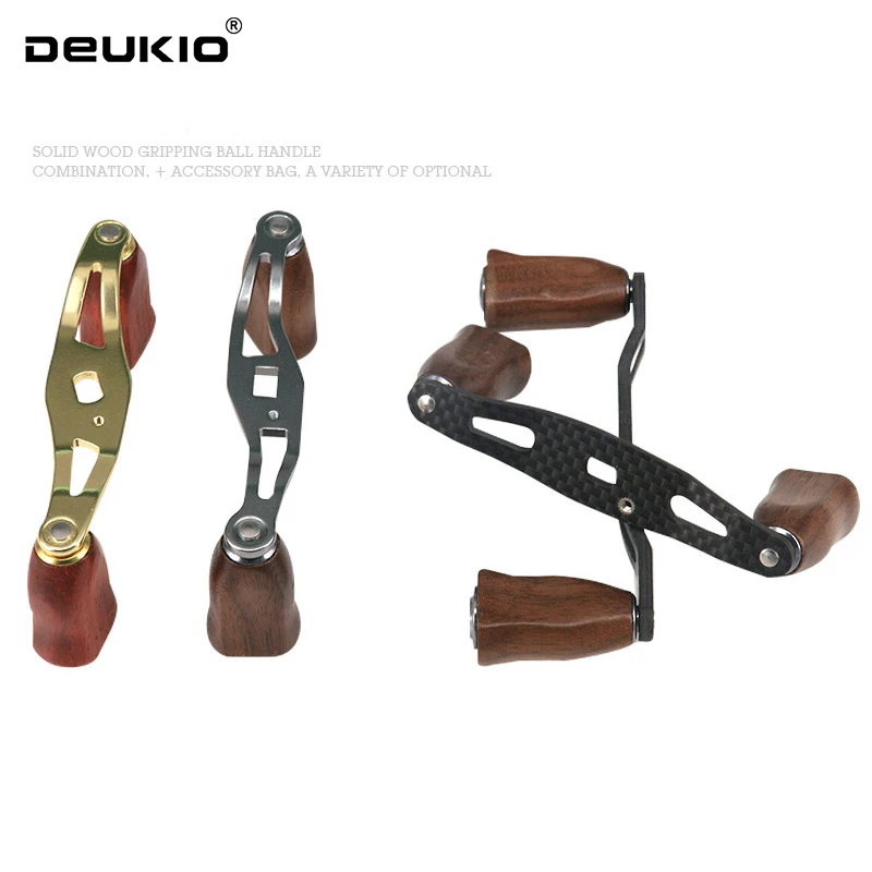 Perillas madera carrete baitcasting DEUKIO – Tuning y personalización - imagen 2