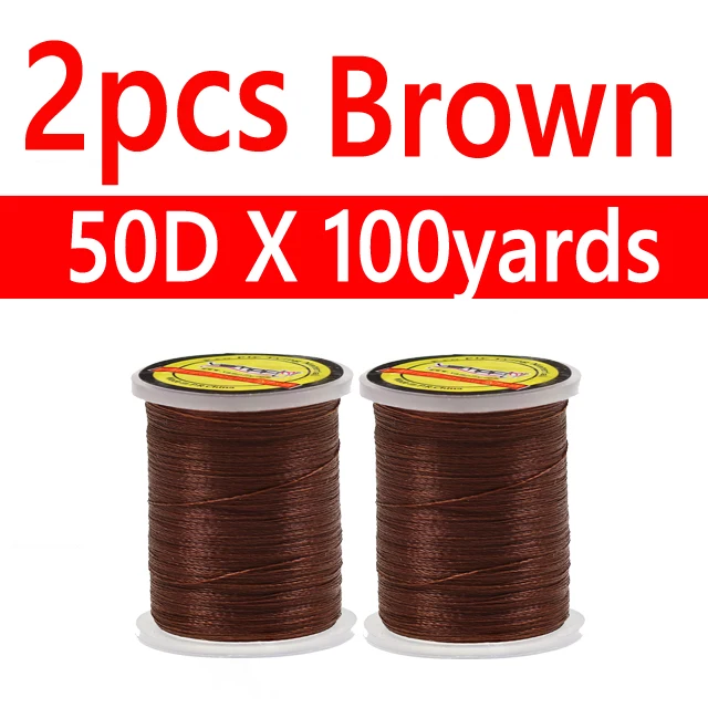 2pcs Brown