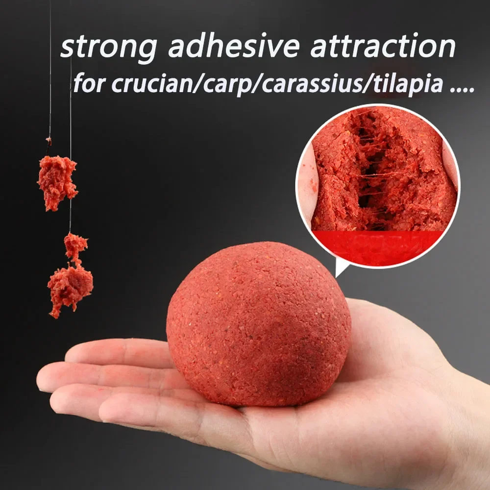 Cebo Natural procesado, 100g, 310g, sabor a comida de pesca, cebo atrayente, aditivo, alimento aromático para carpa, crucian, bagre, señuelo - imagen 2