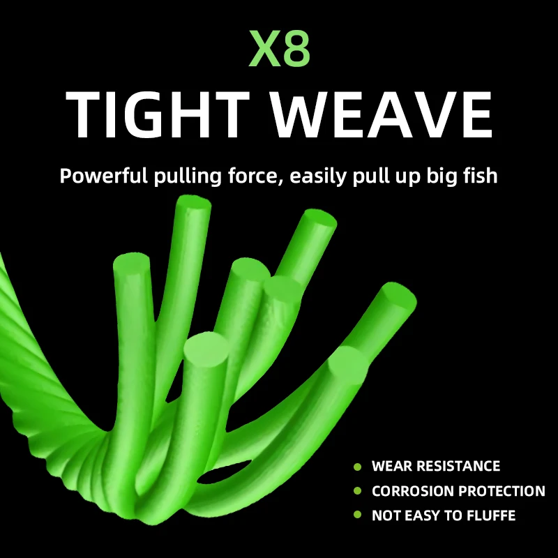 Nuevo Japón YGKX G-SOUL X8 línea de pesca trenzada mejorada súper fuerte 8 hebras multifilamento PE línea 100M/150M/200M cable de pesca - imagen 3