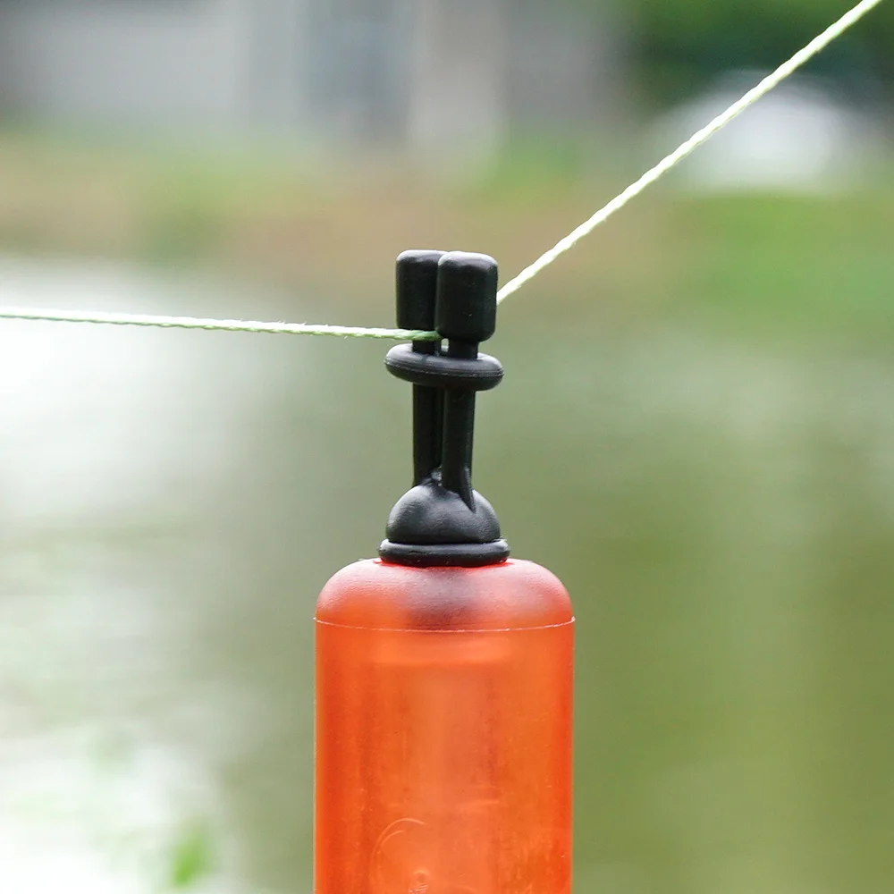 Hirisi 2 uds indicadores de mordedura Swinger de pesca 6 colores tubos extraíbles fluorescentes listos duraderos accesorios de pesca de carpa de plástico - imagen 4