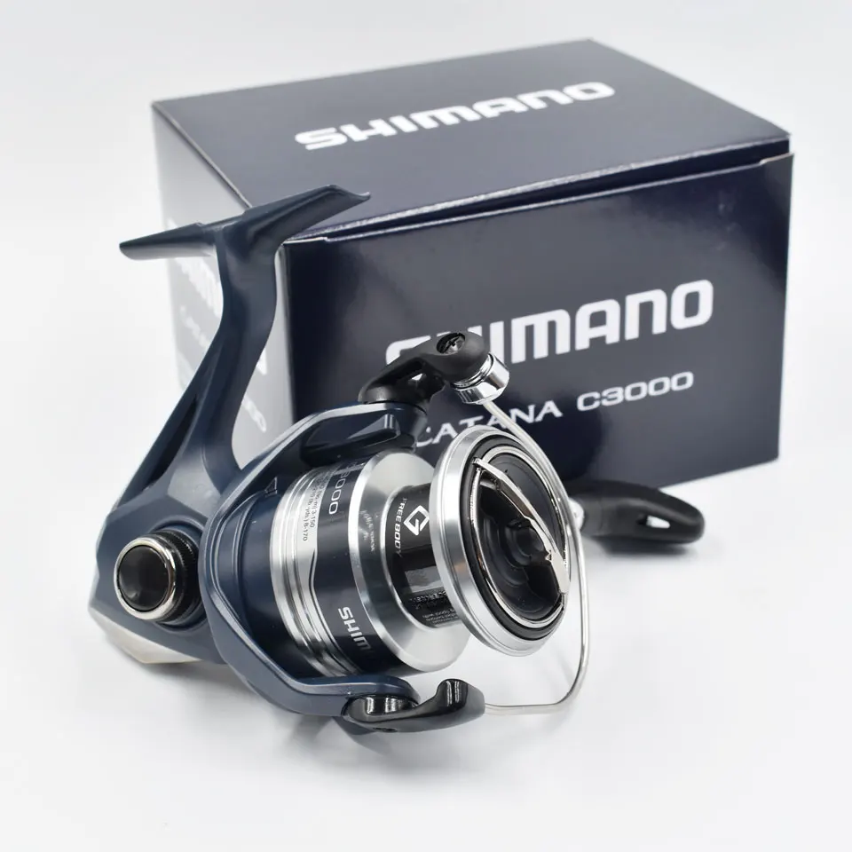 SHIMANO CATANA spinning carrete de pesca 3 + 1BB carrete de metal G-cuerpo libre y sistema de gestión de línea de propulsión - imagen 5