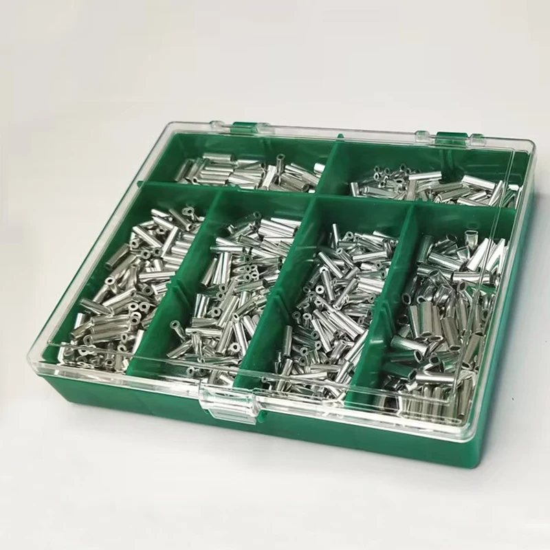 Equipo de pesca PD, juego de tubos de aluminio, tubo de roscado, barco, juego de aparejos de pesca en el mar, accesorios pequeños de bricolaje, doble línea ovalada - imagen 4