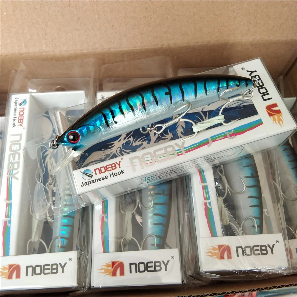 NOEBY 90mm 28g cebos artificiales de fundición de larga distancia para pescar señuelos de pececillo hundidos aparejos de pesca - imagen 2