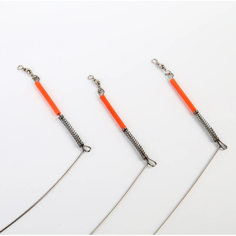 PD aparejos de pesca de mar, Tenpin de alambre de acero inoxidable, hoja única, accesorios de conector de Machete para barco - imagen 4