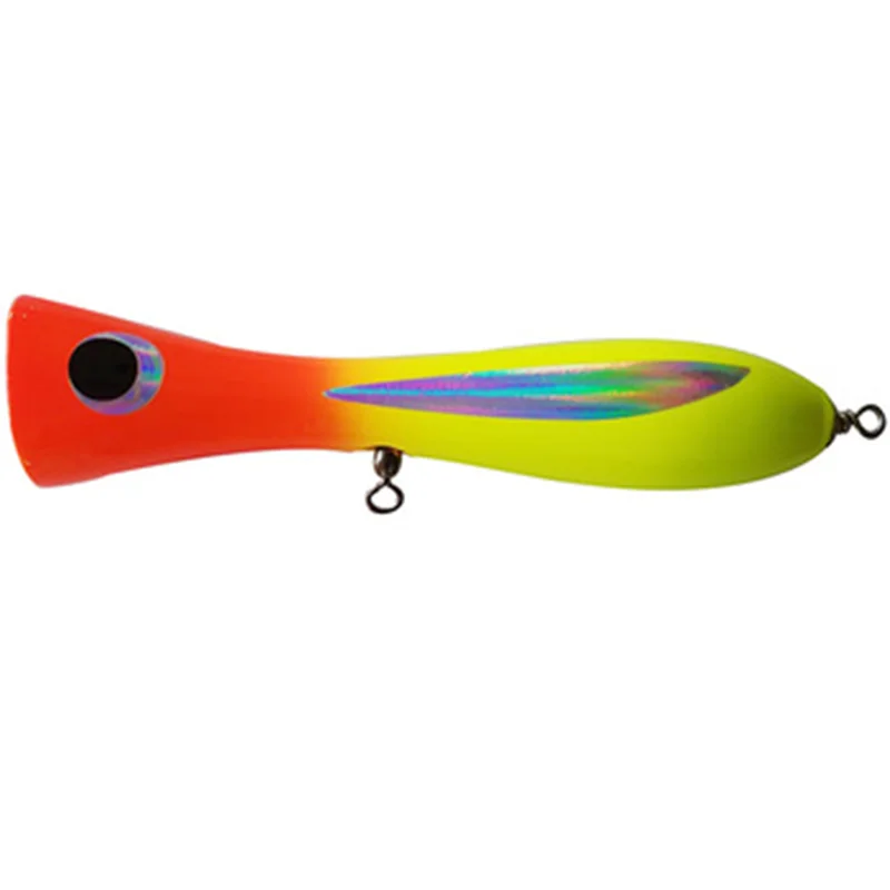 Lutac Popper trucha cebos duros de Pesca de invierno, señuelo de Pesca Artificial, 175mm, 140g, Weihai Factory - imagen 4