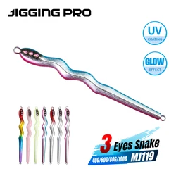 Jigging Pro – Cabeza de plomo 3 ojos para Shore Jigging