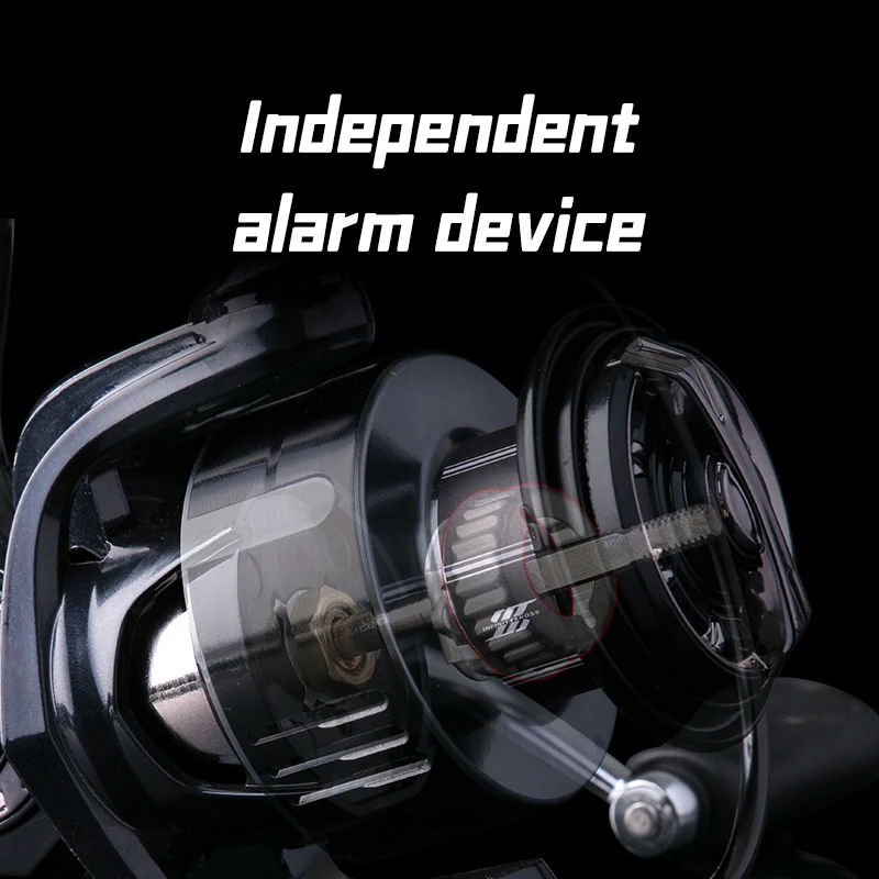 DEUKIO-carrete de pesca de Metal, accesorio giratorio, arrastre máximo de 15KG, 2000-7000 - imagen 4