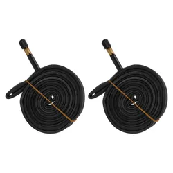 Cámaras de aire 700x23C butilo – Válvula Schrader 48mm para bicicleta