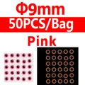 9mm pink 50pcs