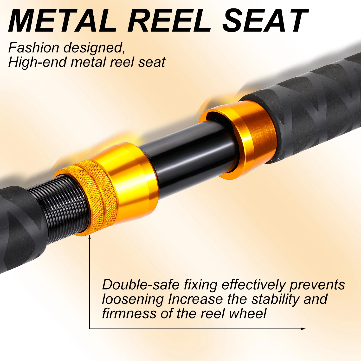 Sougayilang, 2 secciones, 1,8 m, caña de pescar Jigging, caña de pescar de mar, caña de pescar pesada, arrastre máximo, 20Kg, agua salada convencional - imagen 4