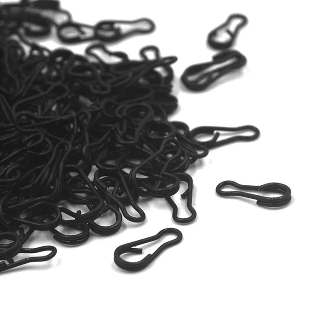 Conectores Kwik negro para señuelos MNFT – Eslabones giratorios - imagen 4