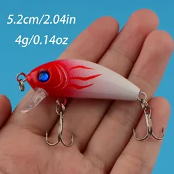 Popper Minnow de plástico duro para lubina y trucha – Wobbler
