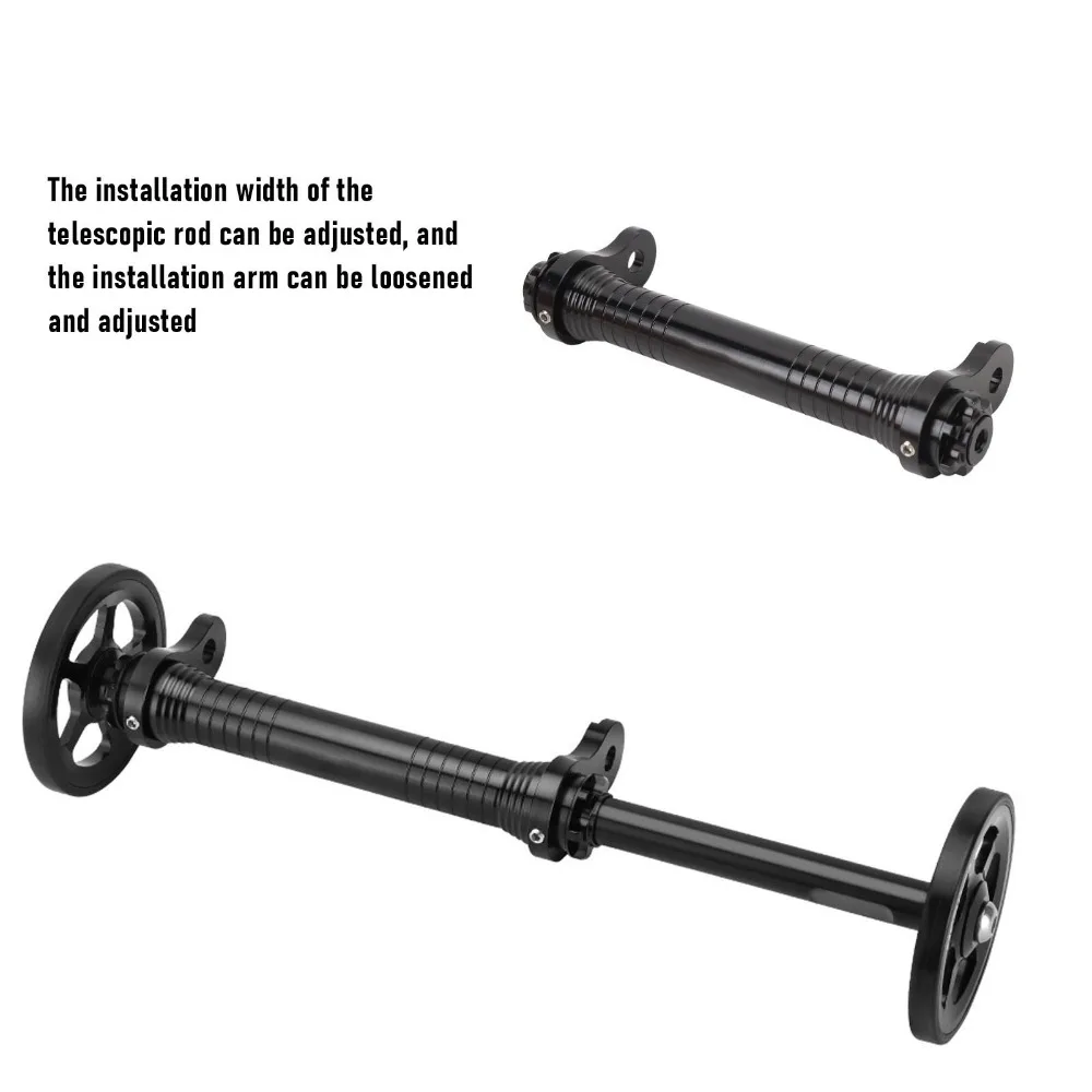 Brompton extensor aluminio porta cañas bici plegable - imagen 2