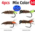 4 piezas de colores mixtos AB