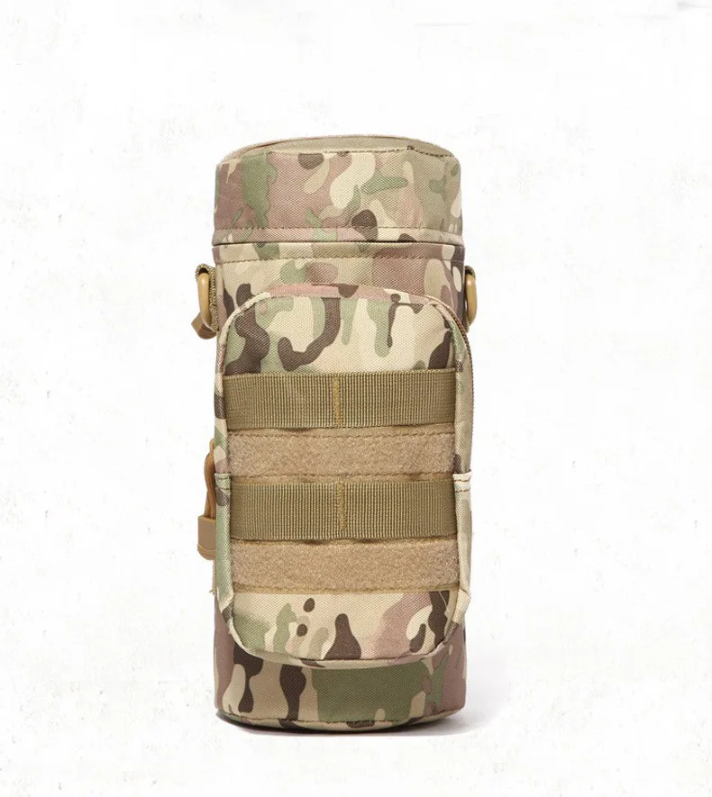 Bolsa de botella de agua para deportes al aire libre, sistema Molle de camuflaje, soporte de botella de agua, militar, caza, táctico, bolsa de soporte de hervidor de agua - imagen 2
