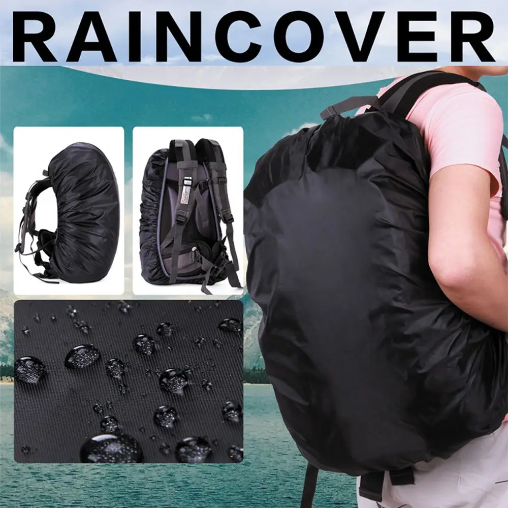 Funda impermeable para mochila, cubierta a prueba de polvo para acampar al aire libre, senderismo, escalada, 45l - imagen 3