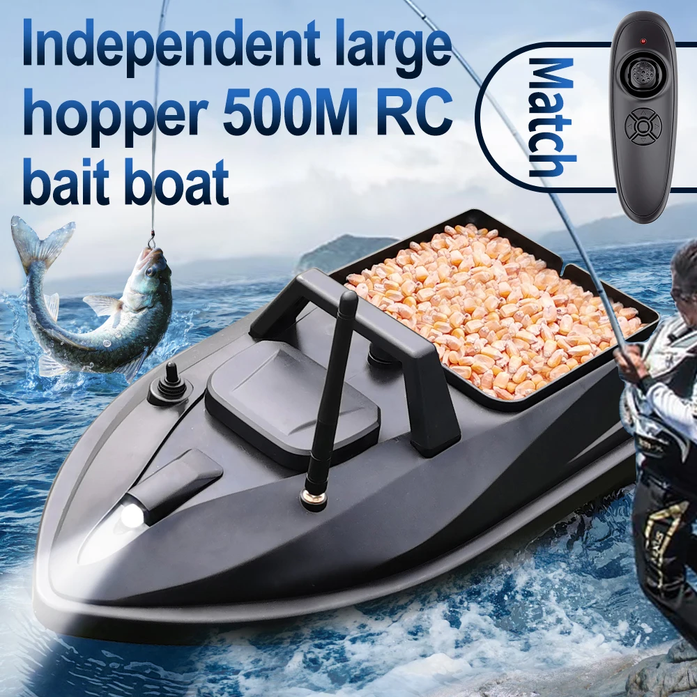 Barco con cebo RC MBLN en uso