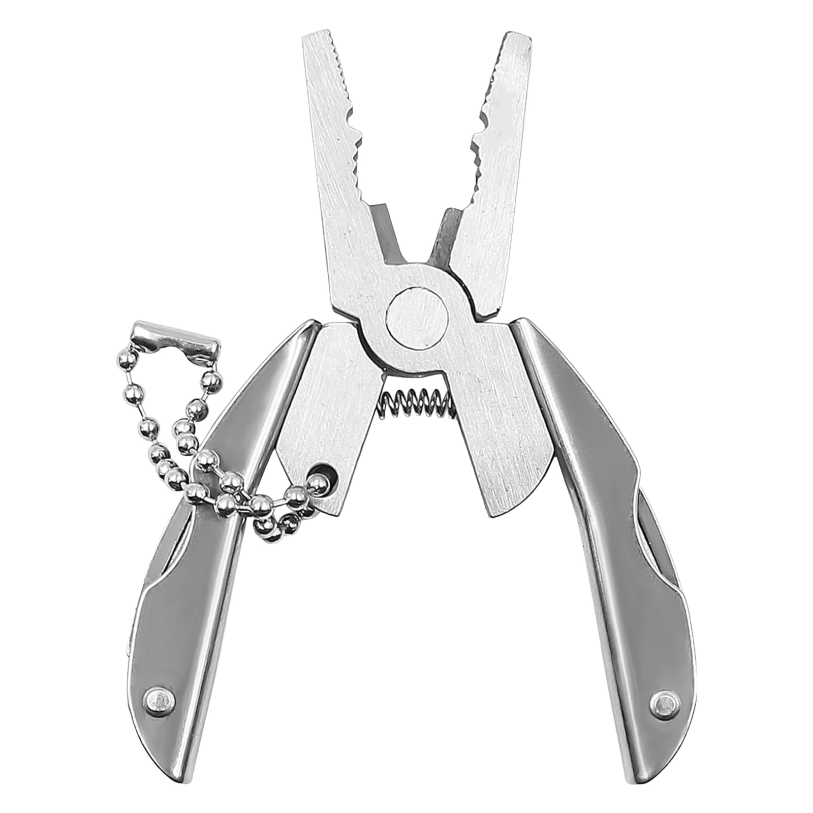 Mini alicates portátiles para exteriores, alicates plegables multiusos para tortugas para acampar, supervivencia salvaje, ciclismo, pinzas de Metal duraderas - imagen 5