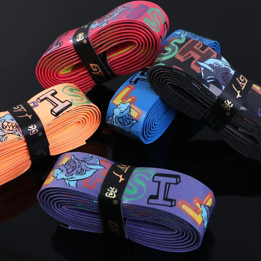 Cinta antideslizante de Color, cinturón absorbente para el sudor, empuñaduras de raqueta, envoltura termorretráctil, banda para el sudor para caña de pescar, agarre para caña de pescar - imagen 2