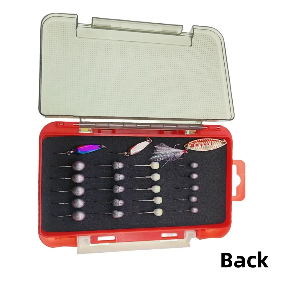 Juego de Señuelos de Pesca de piezas, Kit de cebo de silicona suave para agua dulce, Wobbler Artificial, plantilla de Metal, cucharas, anzuelo, accesorios de pesca, 183 - imagen 3